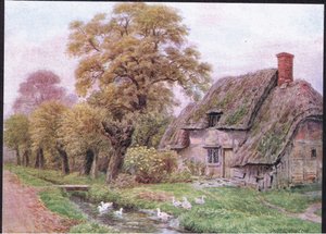 The Brook, Steventon, uit The Cottages and the Village Life of Rural England gepubliceerd door Dent & Sons Limited, 1912